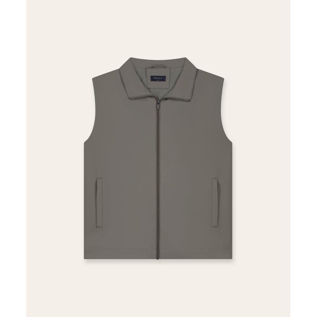 Bodywarmer Taupe-Tria D'oro-Mansion Clothing