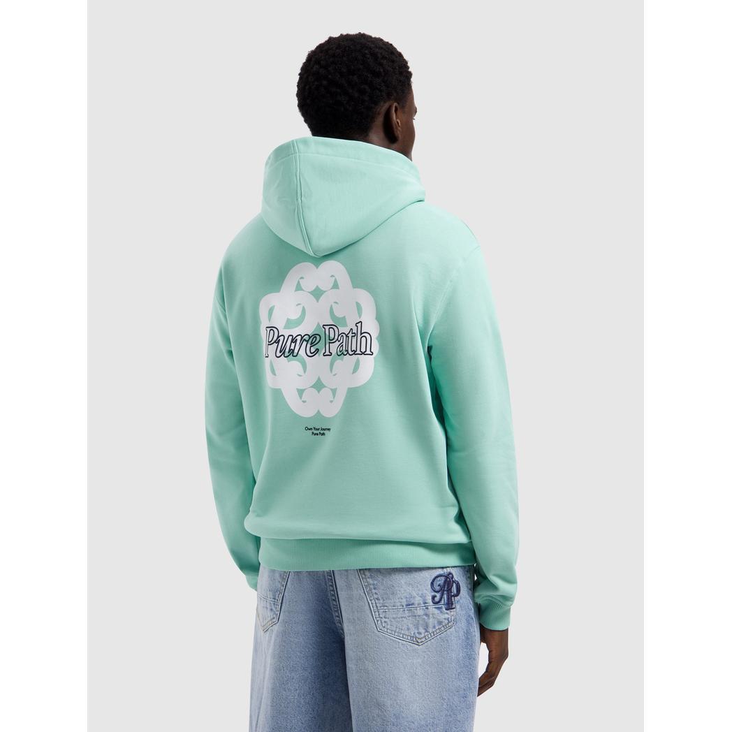 Bold Emblem Hoodie Mint