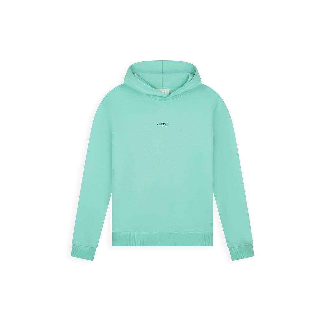 Bold Emblem Hoodie Mint