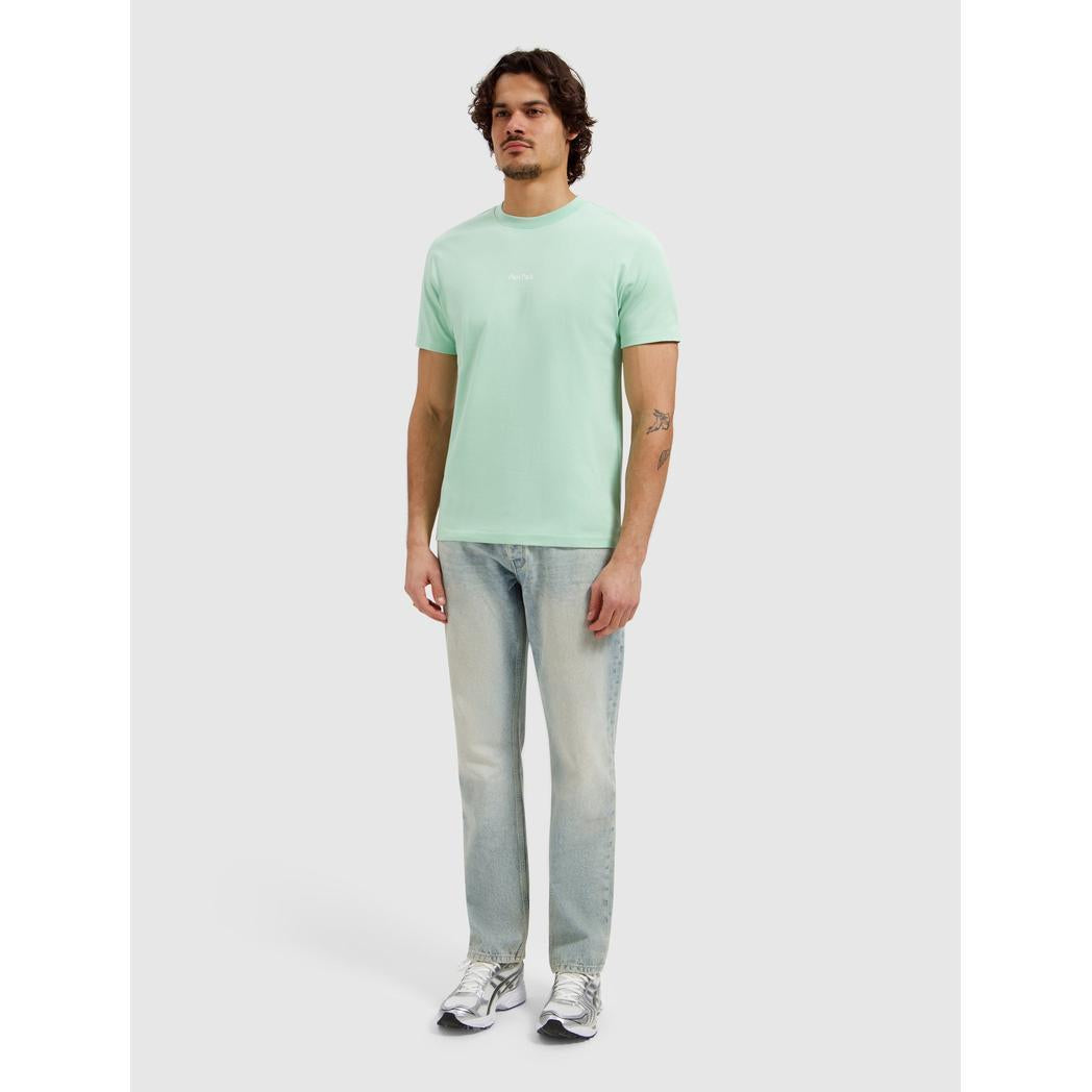 Bold Emblem T-shirt Mint-Pure Path-Mansion Clothing