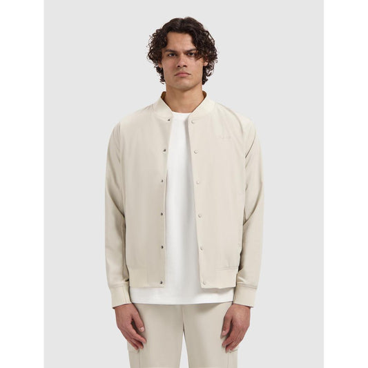 Bomber Longsleeved Sjacket Sand-Pure Path-Mansion Clothing