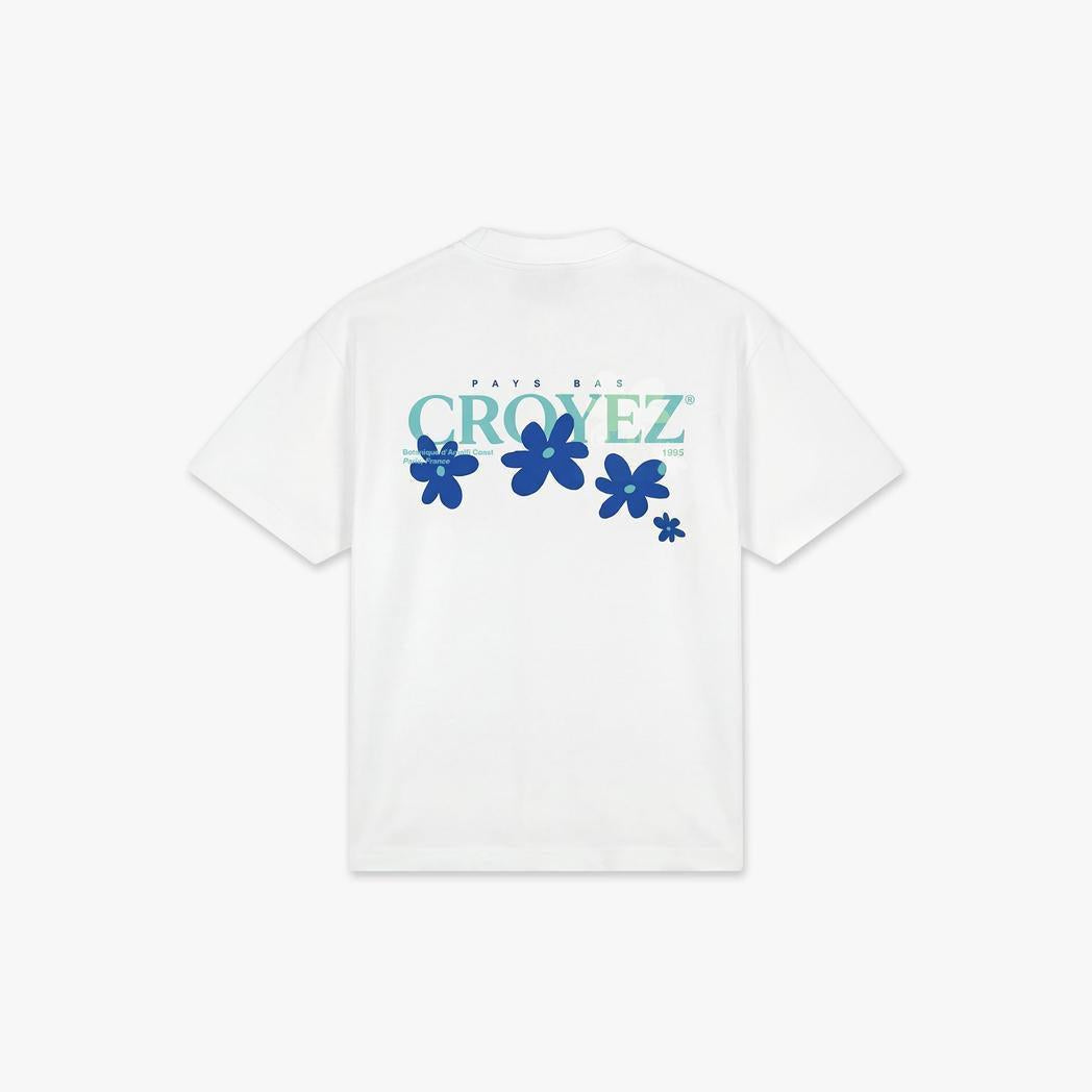 Botanique T-Shirt White/Tiffany Blue