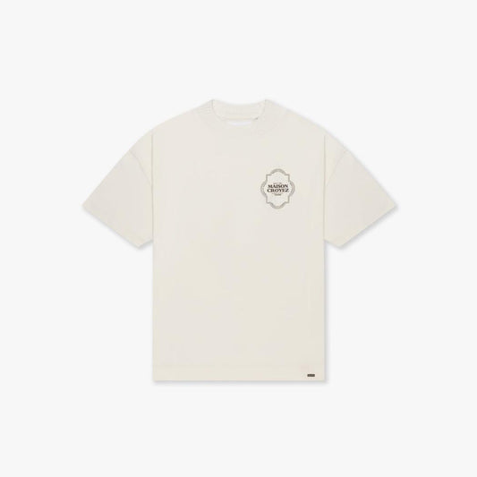 CR1-HS25-01 Off-White/Brown-Croyez-Mansion Clothing