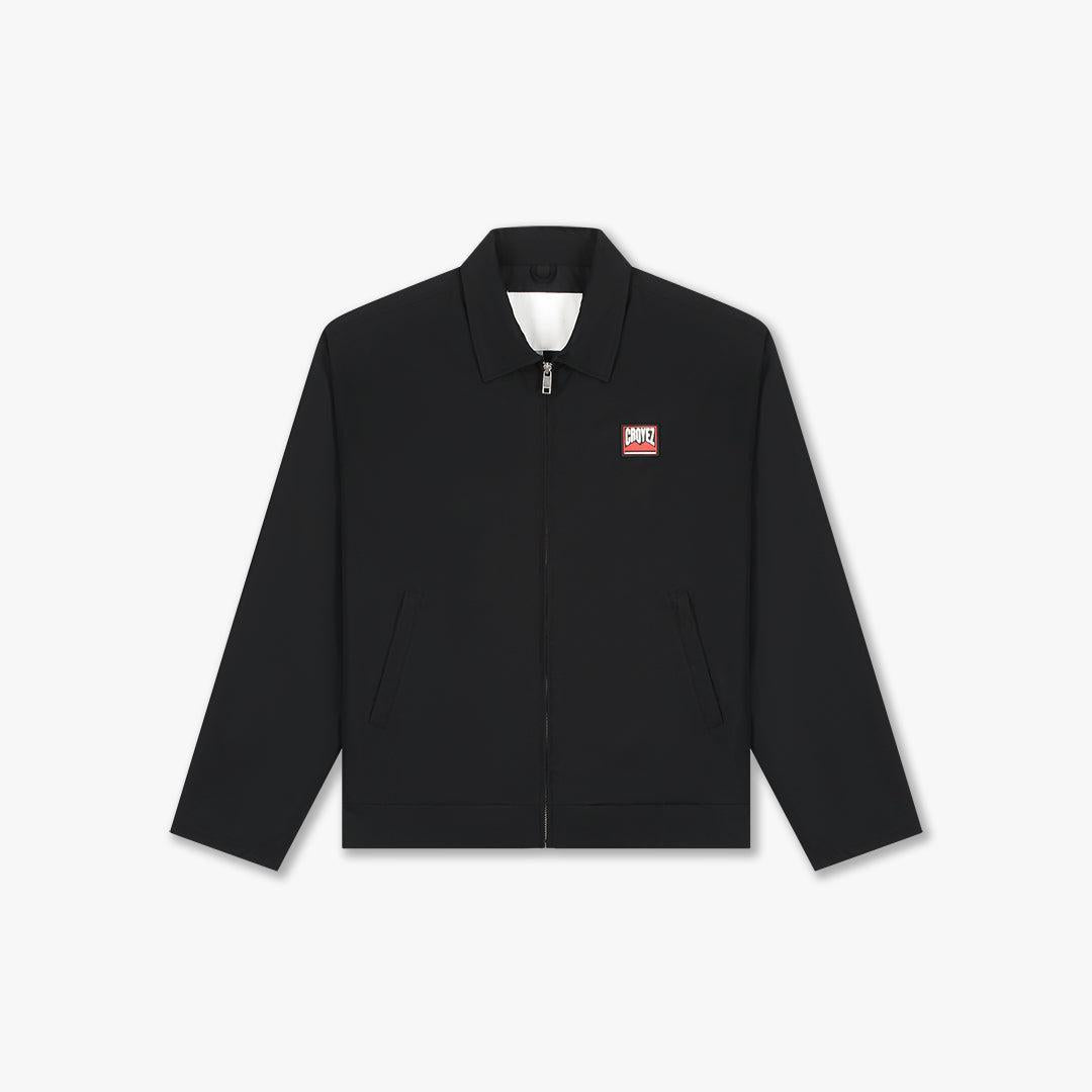 Croyez Patch Jacket Black