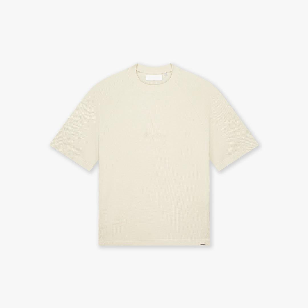 Croyez Waffle Raglan T-Shirt Light Beige
