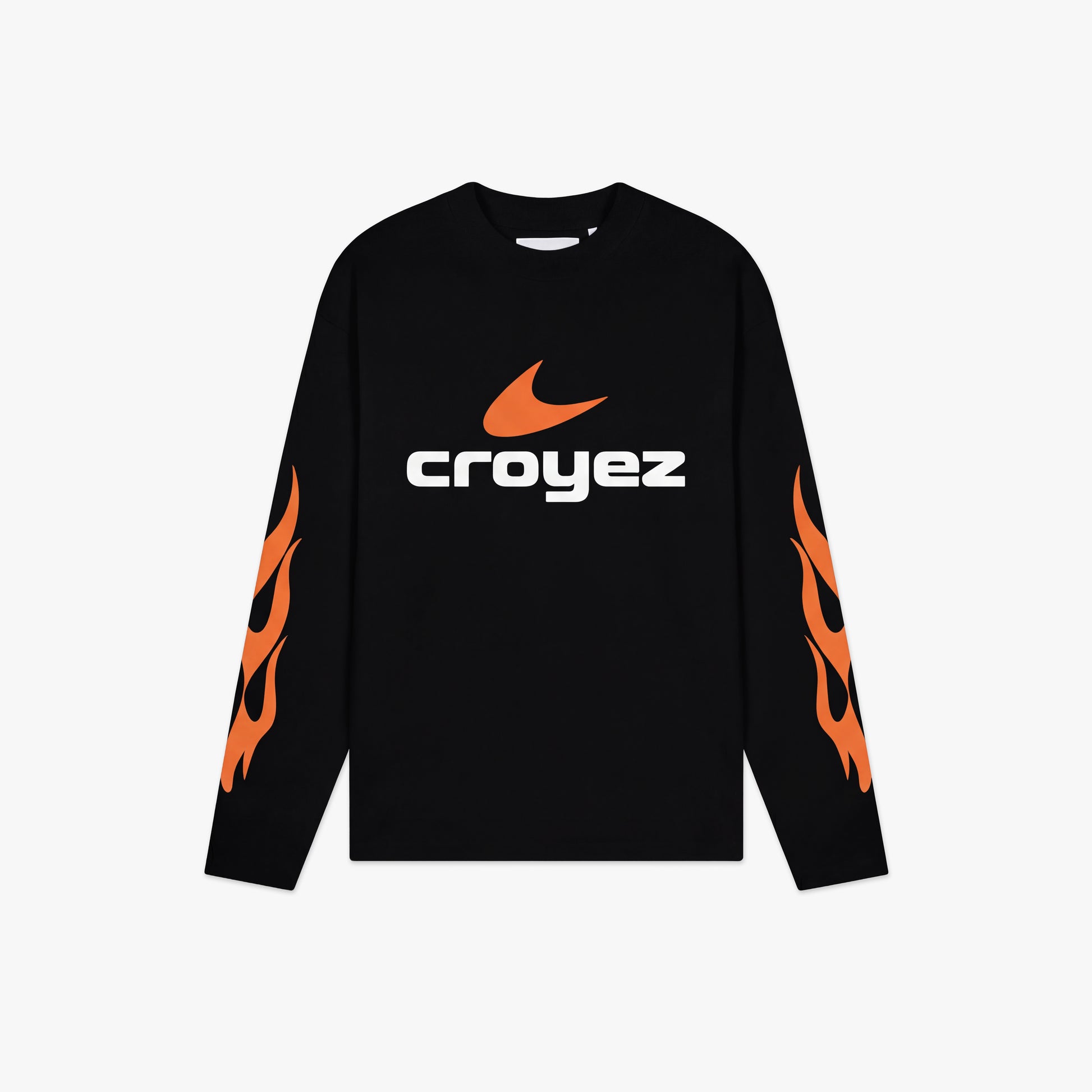 Service Dept Longsleeve Black/Orange