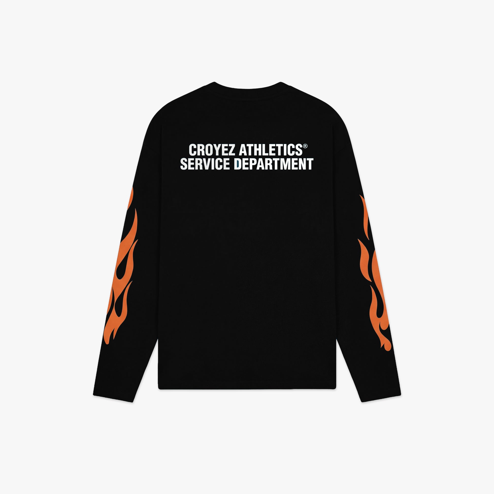 Service Dept Longsleeve Black/Orange