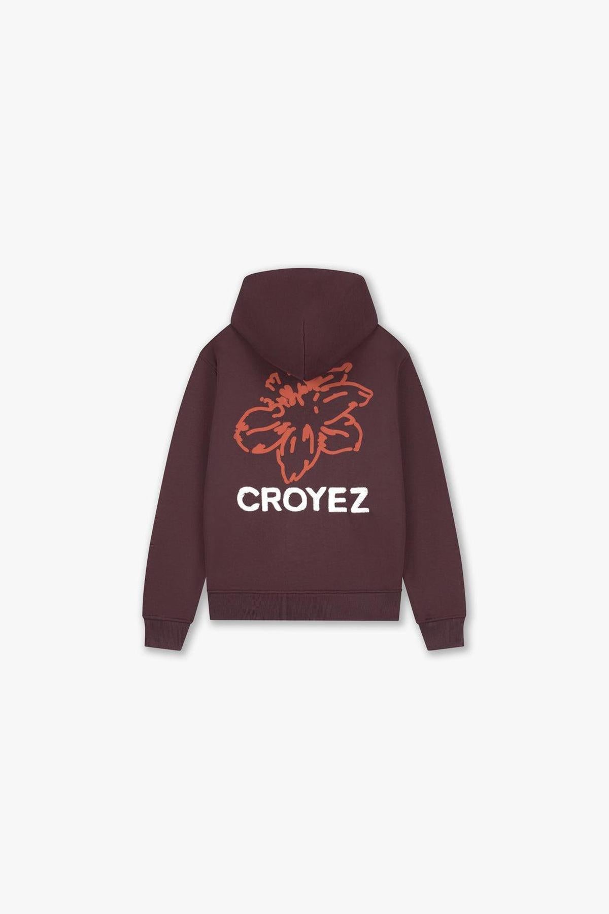 Gardener Zip Hoodie Raisin Red