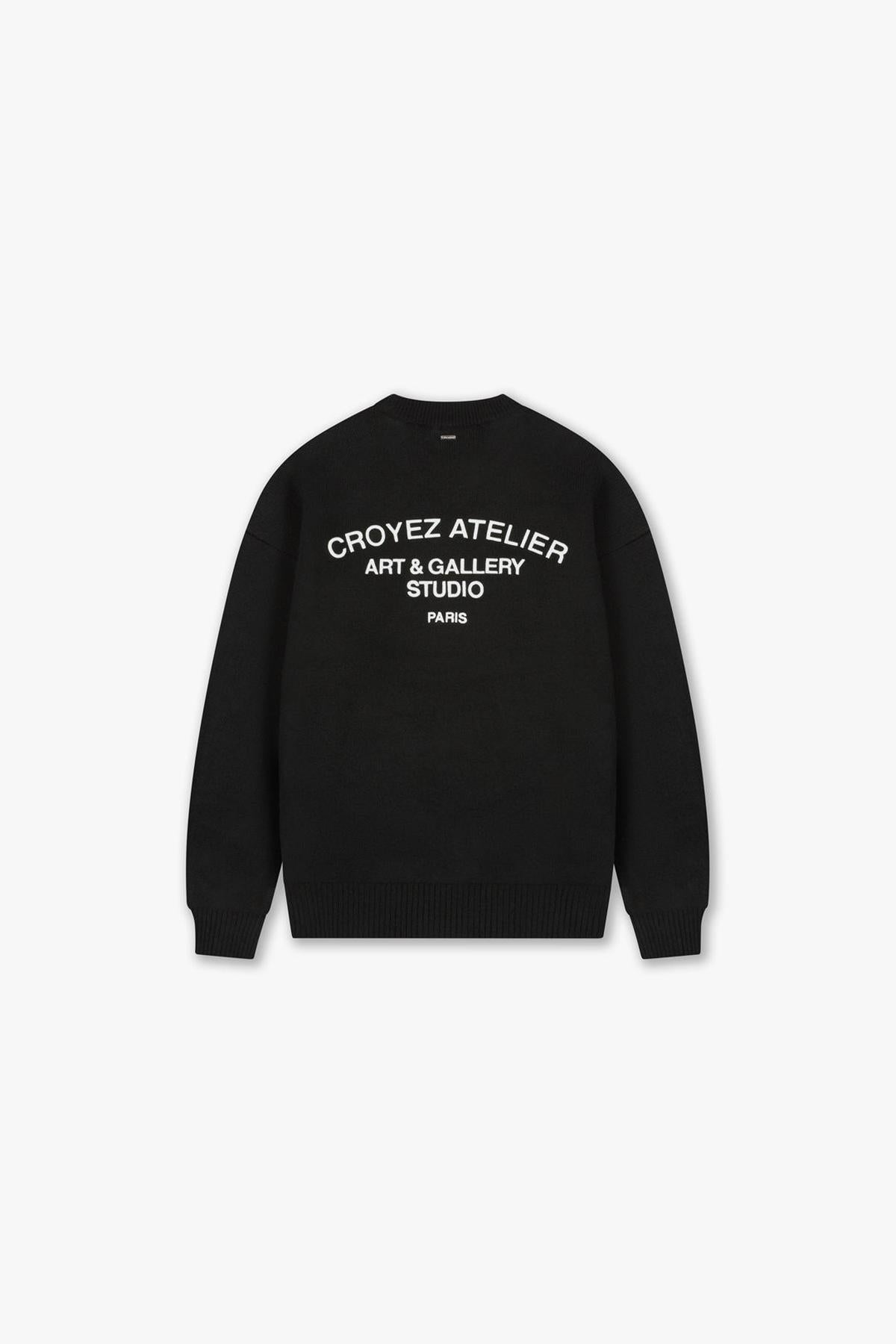 Art Studio Knit Sweater Black