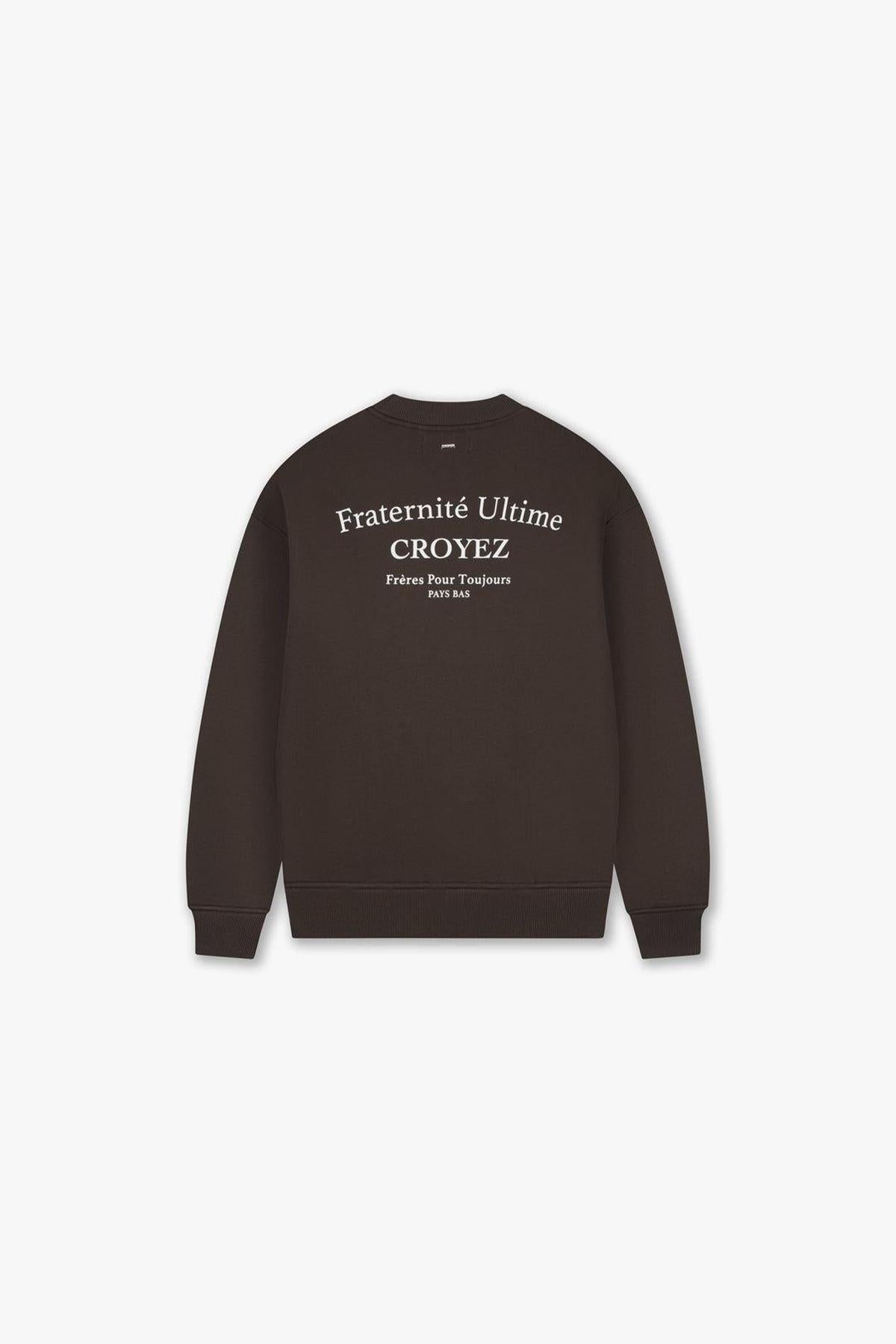 Fraternité Ultime Sweater Dark Brown