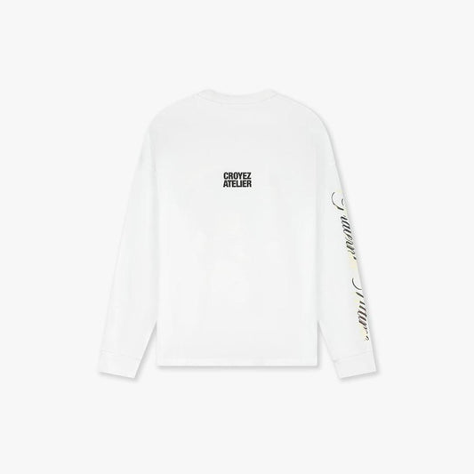 Camo Longsleeve White