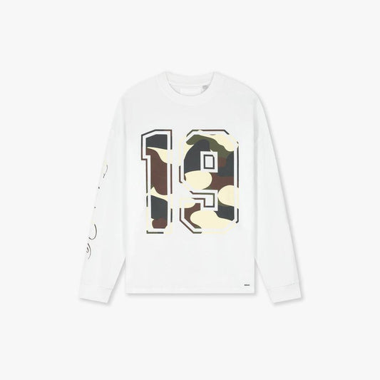 Camo Longsleeve White