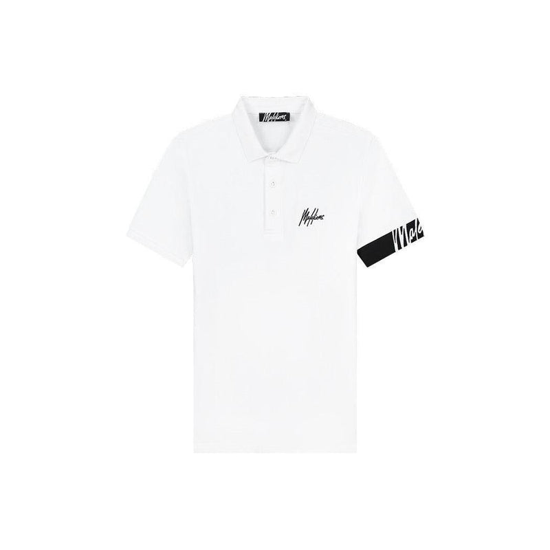 Captain Polo White/Black-Malelions-Mansion Clothing