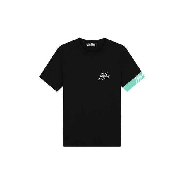 Captain T-shirt 2.0 Black/Turquoise-Malelions-Mansion Clothing