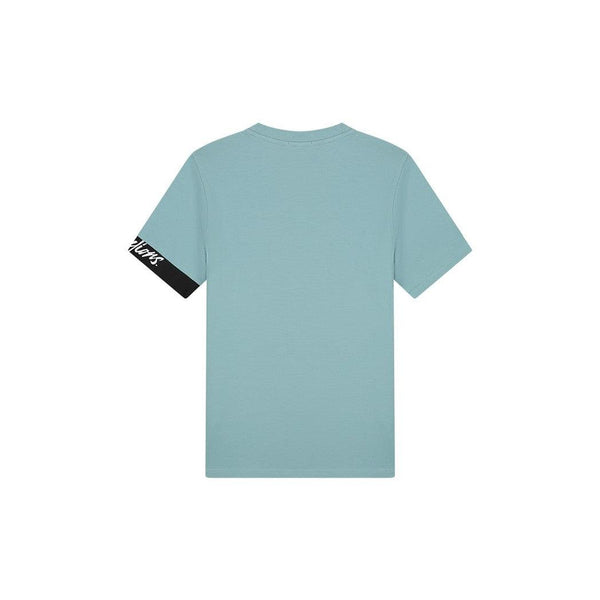 Captain T-shirt 2.0 Light Blue/Black-Malelions-Mansion Clothing