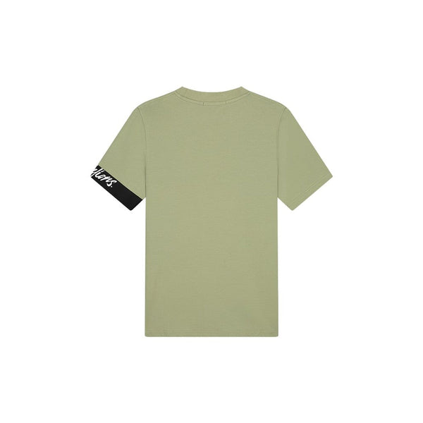 Captain T-shirt 2.0 Light Sage/Black-Malelions-Mansion Clothing