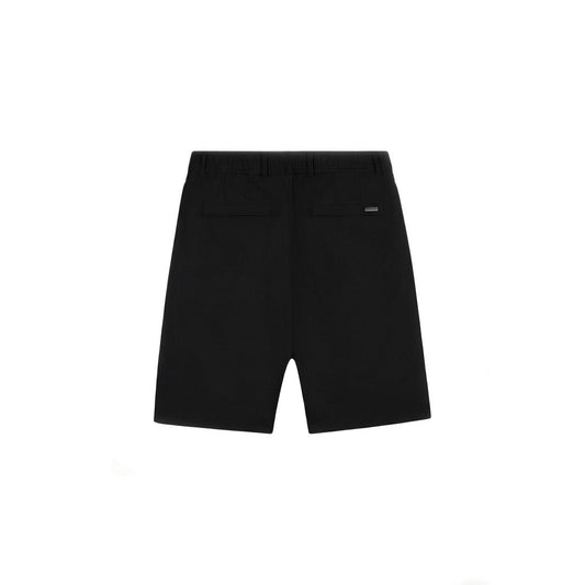 Casual Chino Shorts Black-Malelions-Mansion Clothing
