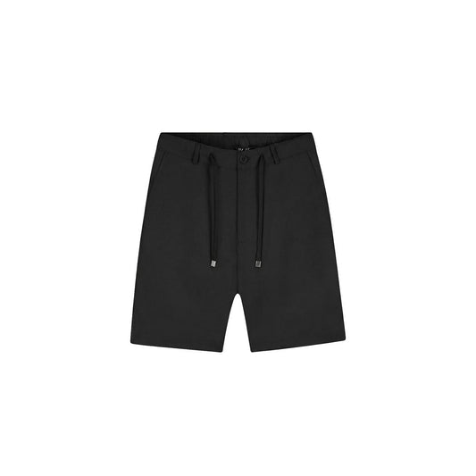 Casual Chino Shorts Black-Malelions-Mansion Clothing