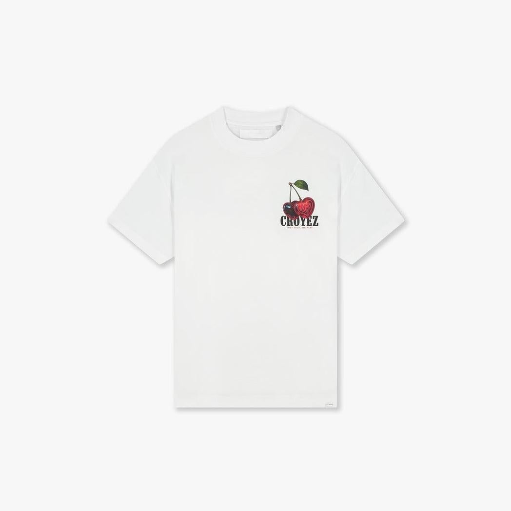 Cerise D'Amour T-Shirt White-Croyez-Mansion Clothing
