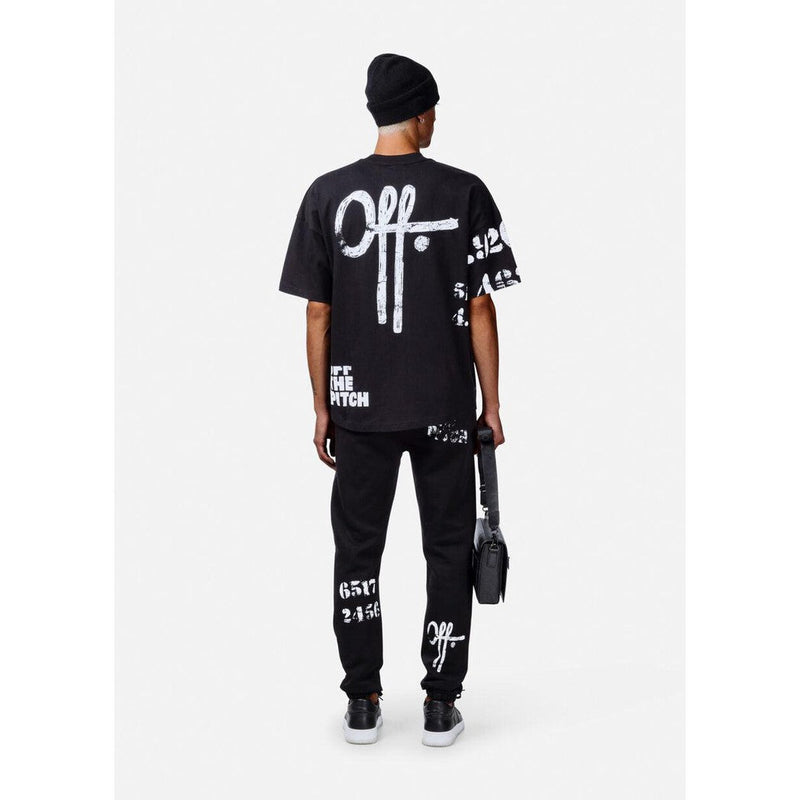 Chalk Oversized Tee-OFF THE PITCH-Mansion Clothing