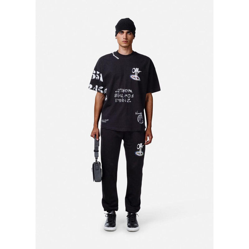 Chalk Oversized Tee-OFF THE PITCH-Mansion Clothing