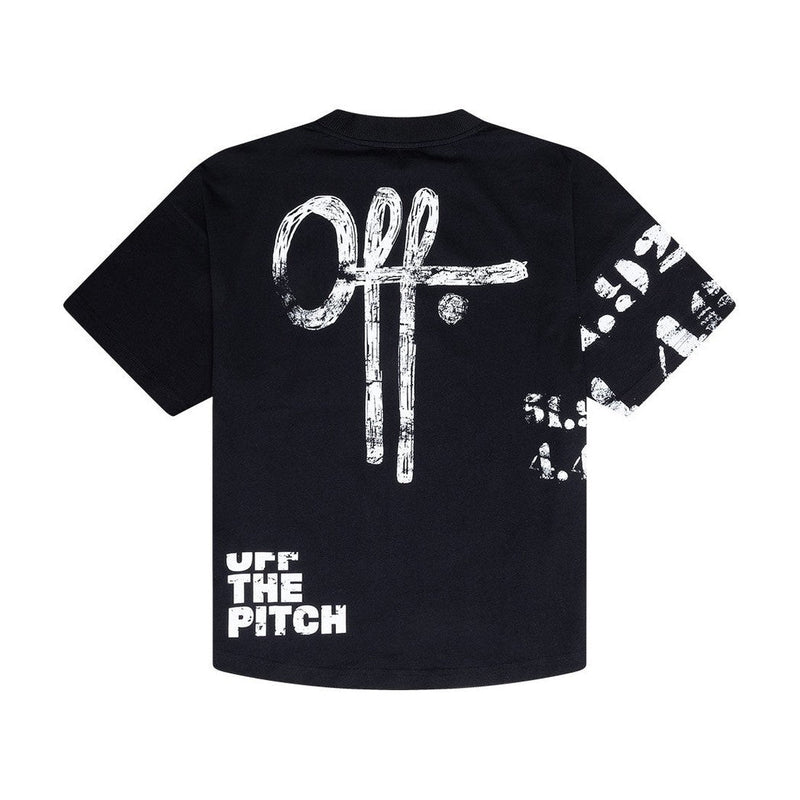 Chalk Oversized Tee-OFF THE PITCH-Mansion Clothing