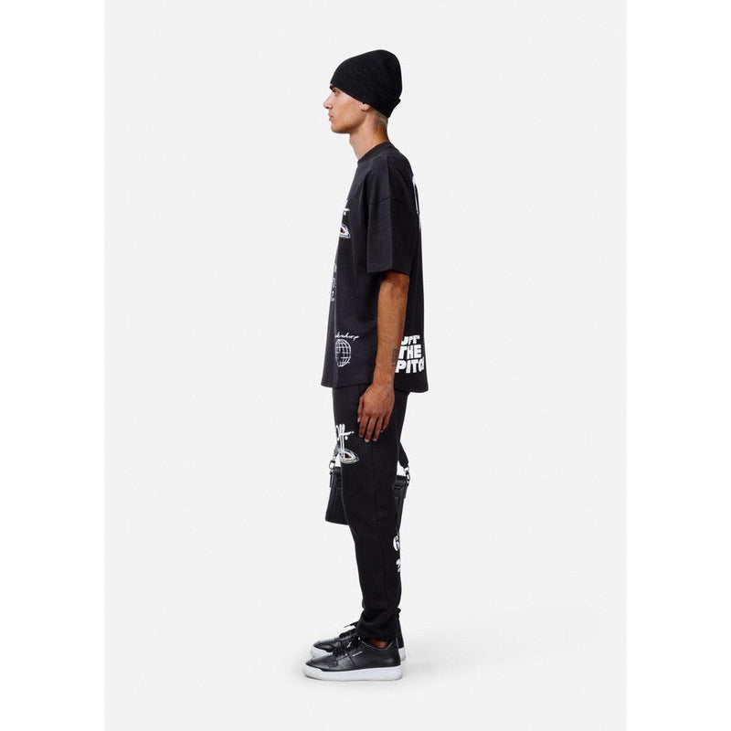 Chalk Oversized Tee-OFF THE PITCH-Mansion Clothing