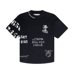 Chalk Oversized Tee-OFF THE PITCH-Mansion Clothing