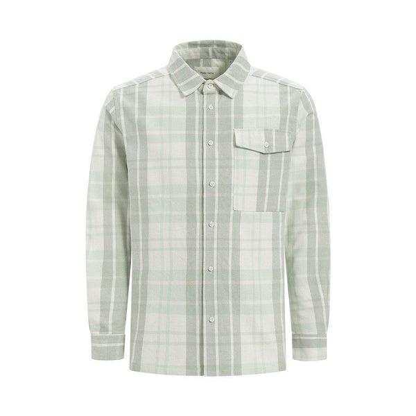 Checked Flannel Shirt - Mint