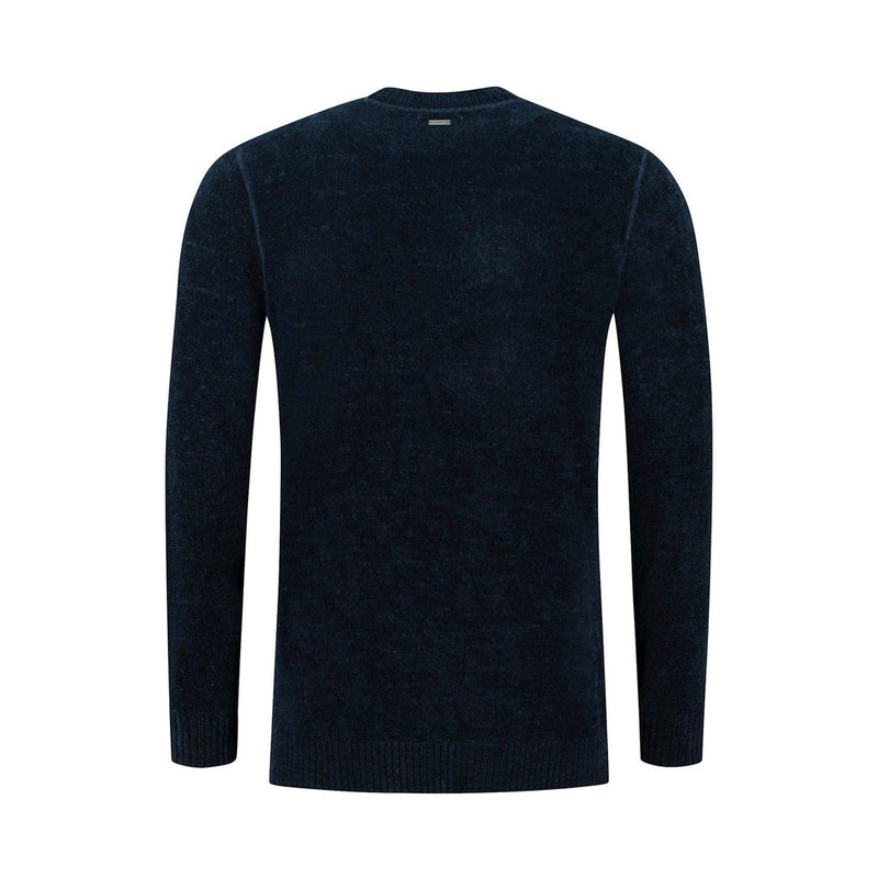 Chenille Knit Sweater-Purewhite-Mansion Clothing