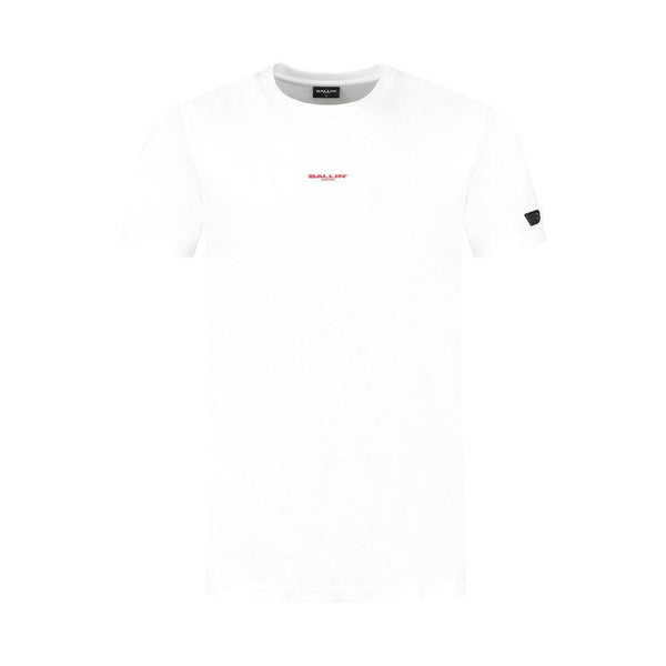 Circle Logo's T-shirt - White-Ballin Amsterdam-Mansion Clothing