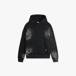 Cloud Washing Hoodie Vintage Black