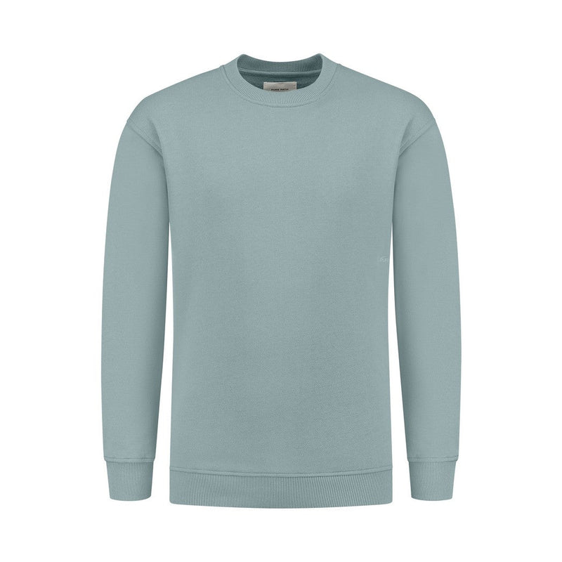Cosmic Orbit Sweater Blue Grey-Pure Path-Mansion Clothing