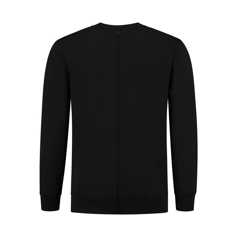 Crewneck Knitwear Black-Pure Path-Mansion Clothing