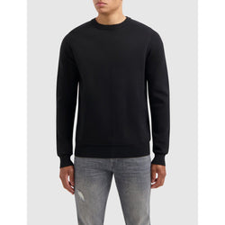Crewneck Knitwear Black-Pure Path-Mansion Clothing