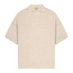 Crochet Boulevard Polo Off White