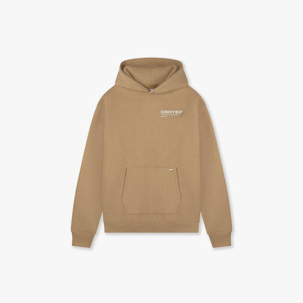 Croyez Atelier Hoodie Beige/White-Croyez-Mansion Clothing