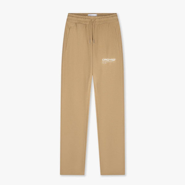 Croyez Atelier Sweatpants Beige/White-Croyez-Mansion Clothing
