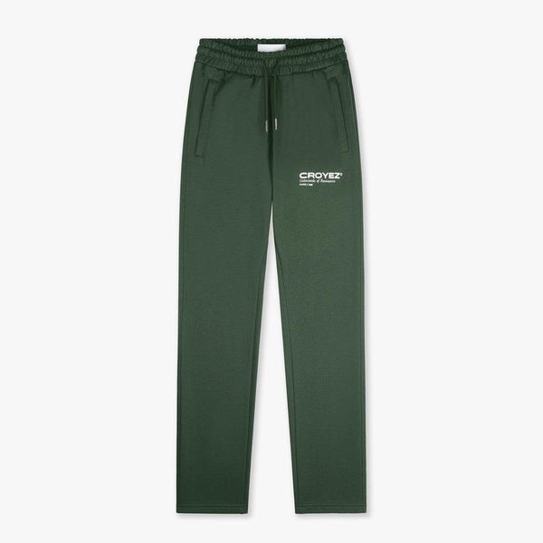 Croyez Atelier Sweatpants Dark Green/White-Croyez-Mansion Clothing