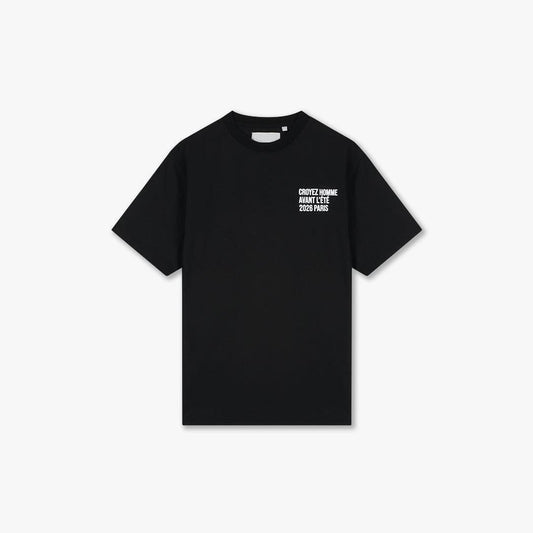 Croyez Classique T-Shirt Black-Croyez-Mansion Clothing
