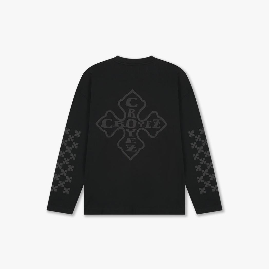 Croyez Cross Longsleeve Vintage Black