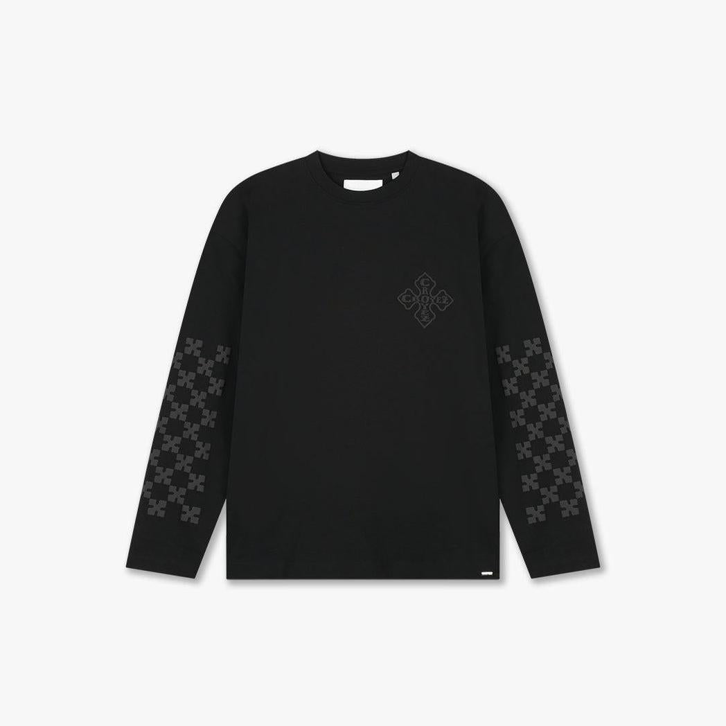 Croyez Cross Longsleeve Vintage Black