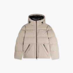 Croyez Down Puffer Jacket Cream-Croyez-Mansion Clothing