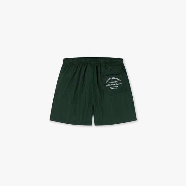 Croyez Enthusiast Club Swim Shorts Dark Green