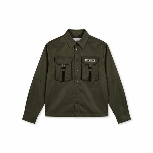 Croyez Etiquette Nylon Jacket Dusty Olive