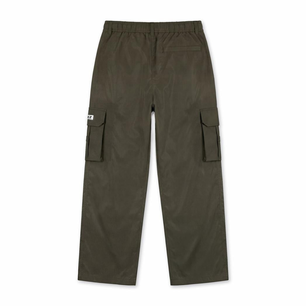Croyez Etiquette Nylon Pants Dusty Olive-Croyez-Mansion Clothing