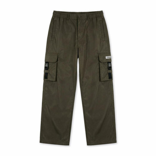 Croyez Etiquette Nylon Pants Dusty Olive