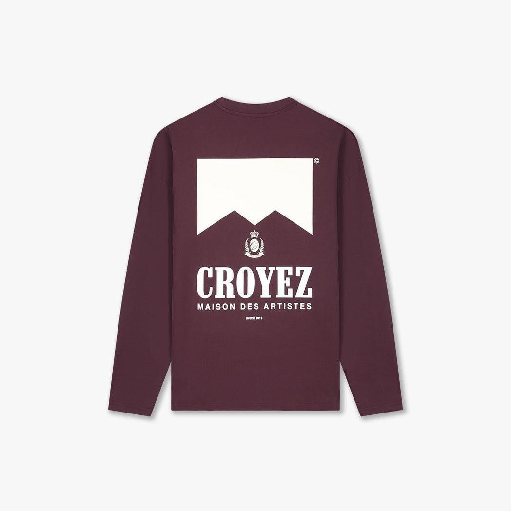 Croyez Maison Fumes Longsleeve Burgundy