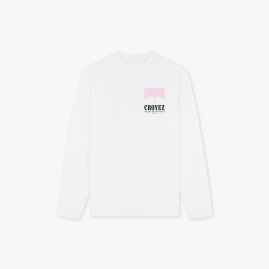 Croyez Maison Fumes Longsleeve White-Croyez-Mansion Clothing