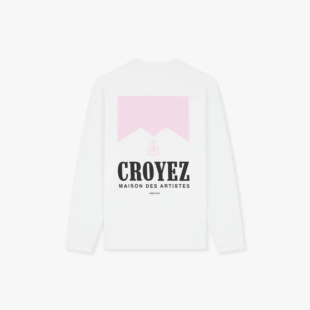 Croyez Maison Fumes Longsleeve White-Croyez-Mansion Clothing